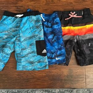 Bundle of boys swim trunks